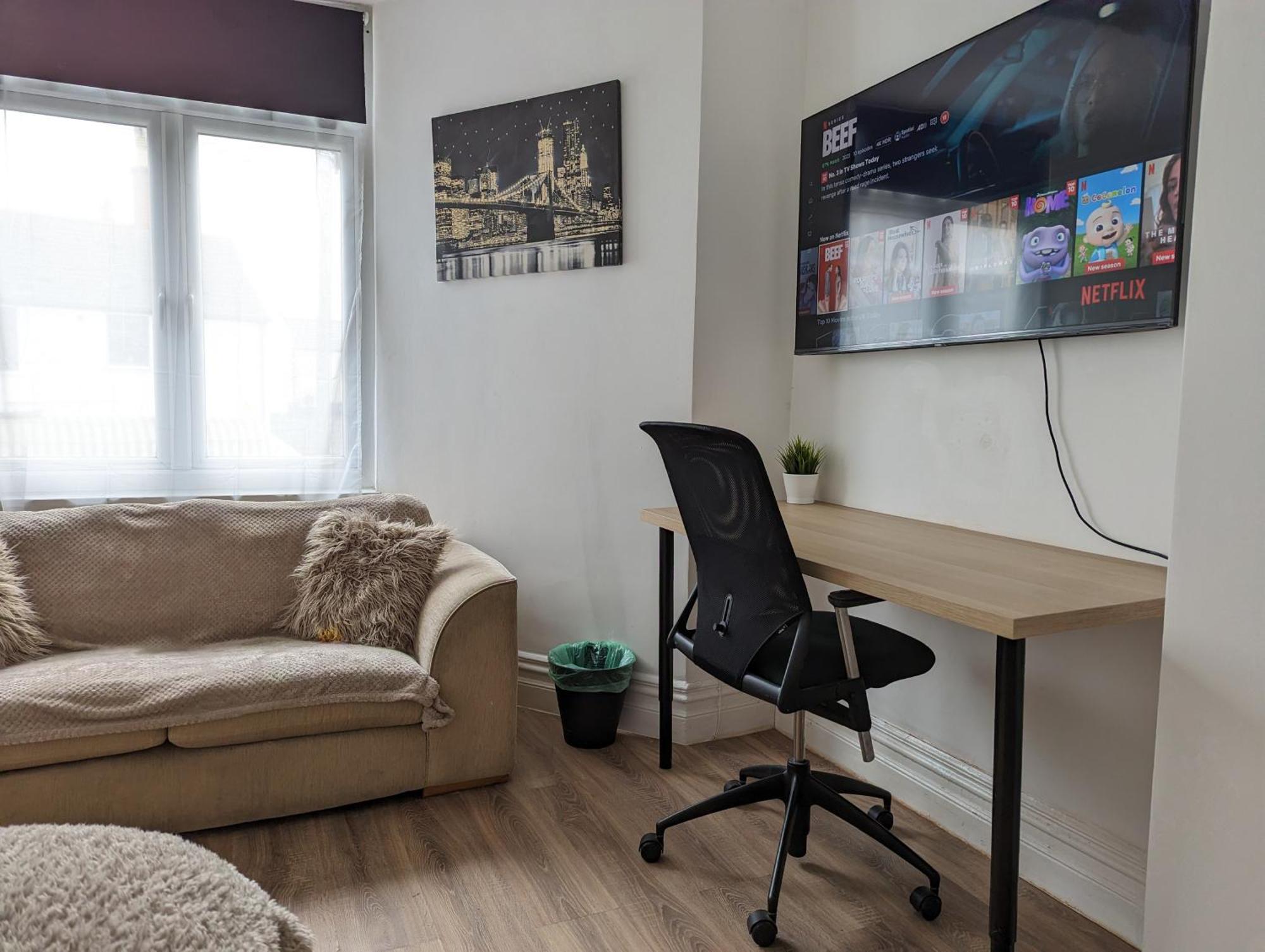 Serene 1 Bedroom Flat In Roath Cardiff Exteriör bild